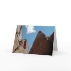 Sandstone Fins Close-Up thank you card