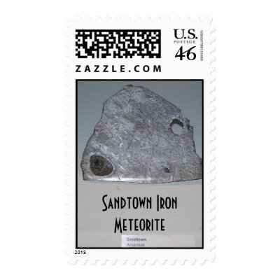 Sandtown Iron Meteorite $.41 cent stamp by kerchner420