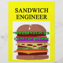 SANDWICH engineer joke Full Color Flyer