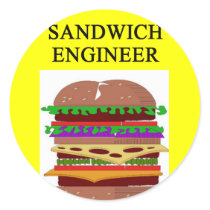 SANDWICH engineer joke stickers