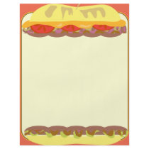 Sandwich Stationery flyers by Retrofort Sandwich Stationery flyers