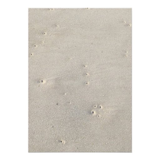 SANDY BEACH Bar Mitzvah Invitation