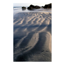 Sandy beach in The Gambia posters