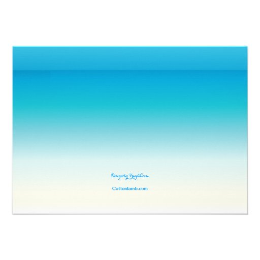 Sandy Beach Invitation