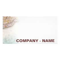 Sandy Beach Photo Card photo cards