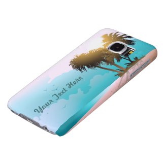 Sandy Beach Samsung Galaxy S6 Cases