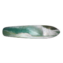Sandy Beach Shorebreak Custom Skateboard