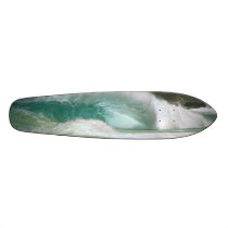 Sandy Beach Shorebreak Custom Skateboard