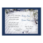 Sandy Beach Wedding Invitation