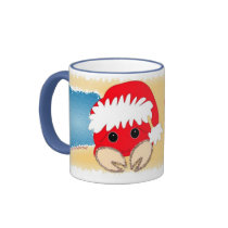 Sandy Claws mugs by totallypainted Sandy Claws mugs