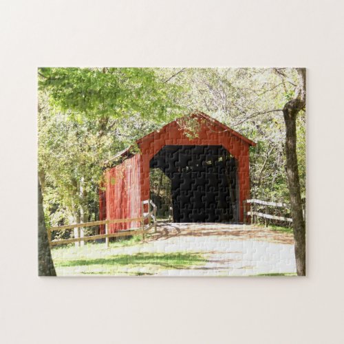 Sandy Creek Covered Bridge puzzle
