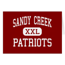 Sandy Creek - Patriots - High - Tyrone Georgia cards by customteamsportswear Sandy Creek - Patriots - High - Tyrone Georgia cards
