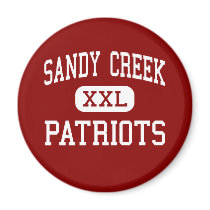 Sandy Creek - Patriots - High - Tyrone Georgia magnets by customteamsportswear Sandy Creek - Patriots - High - Tyrone Georgia magnets