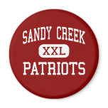 Sandy Creek - Patriots - High - Tyrone Georgia magnets