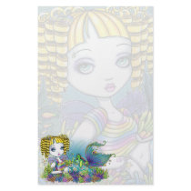 "Sandy" Cute Rainbow Fairy Mermaid Art Stationery
