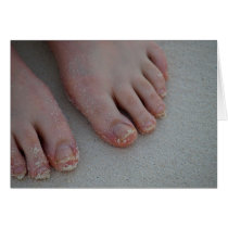 sandy feet blank inside cards