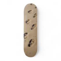 Sandy Footprints skateboards by fashionwonder101 Sandy Footprints skateboards