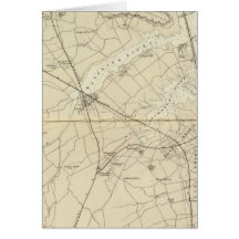 Sandy Hook to Shark River Coast Chart Map Card