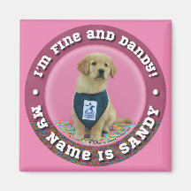Sandy Name Magnet
