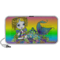 "Sandy" Rainbow Mermaid Fairy Speaker speakers