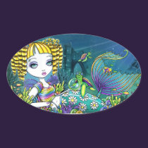"Sandy" Rainbow Mermaid Fairy Stickers stickers