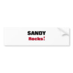 Sandy Rocks Bumper Stickers