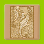 Sandy Seahorses magnets