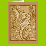 Sandy Seahorses cards