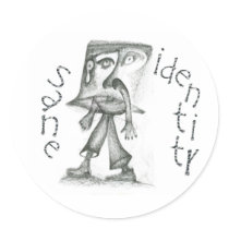 Sane identity stickers