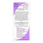 SANE rack card