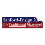 Sanford-Ensign 2012 Bumper Sticker