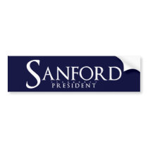 Sanford President 2012 bumper stickers by Sanford2012 Sanford President 2012 bumper stickers