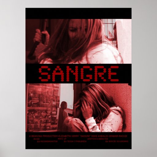 SANGRE POSTER