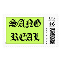 SANGREAL, SANG REAL - postage stamp by folkartblonde SANGREAL, SANG REAL - postage stamp