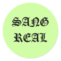 SANGREAL, sang real - stickers
