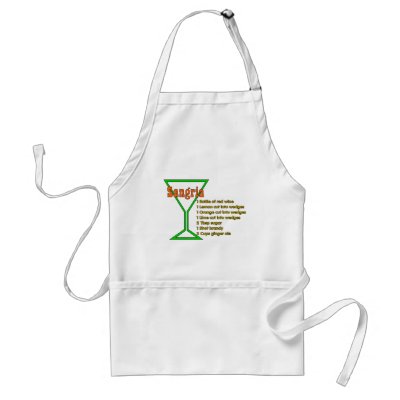 Sangria Apron by orsobear