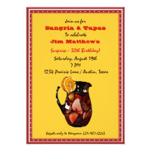 Sangria Invitation