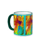 Sangria Jug on Tablecloth mugs