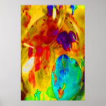 Sangria Jug on Tablecloth Print