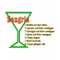 Sangria t-shirts