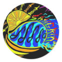 Sangria Wave Sticker