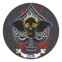 sanguin ace stickers by wolffreeborn sanguin ace stickers