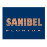 Sanibel Island Florida Typographic Design Post Cards