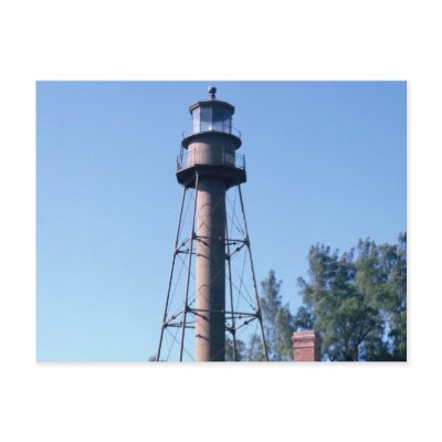 Sanibel Island Lighthouse Postcards by roimim