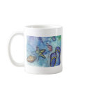 Sanibel Sandals watercolor mugs