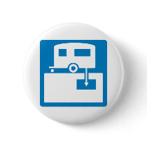Sanitary Dump Highway Sign buttons by wesleyowns Sanitary Dump Highway Sign buttons