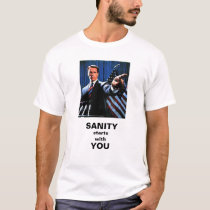 Sanity Starts With You Part II t-shirts by khomenko Sanity Starts With You Part II t-shirts