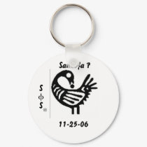 sankofa 7 keychain by candacerhs sankofa 7 keychain