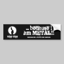 Sann Gann bumper sticker bumper stickers