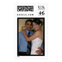 Sant and Sarah married postage